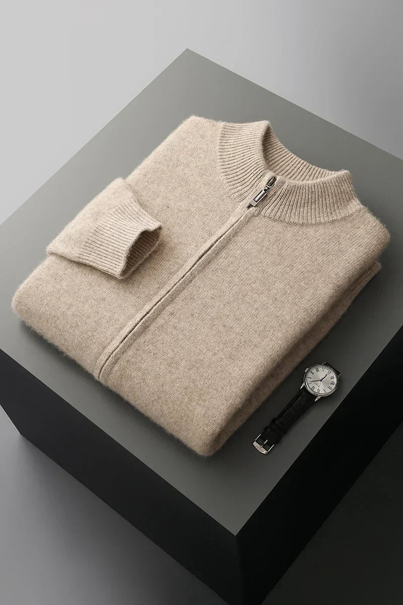 GILET DE LUXE EN LAINE DE CACHEMIRE PREMIUM