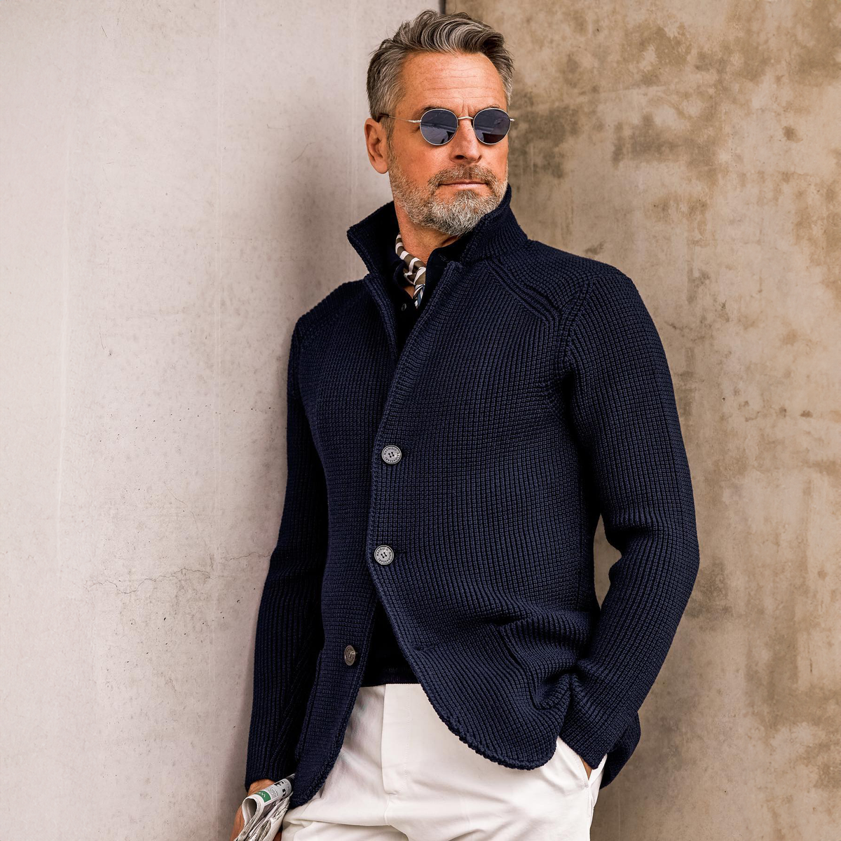 CARDIGAN EN MAILLE INTEMPORELLE