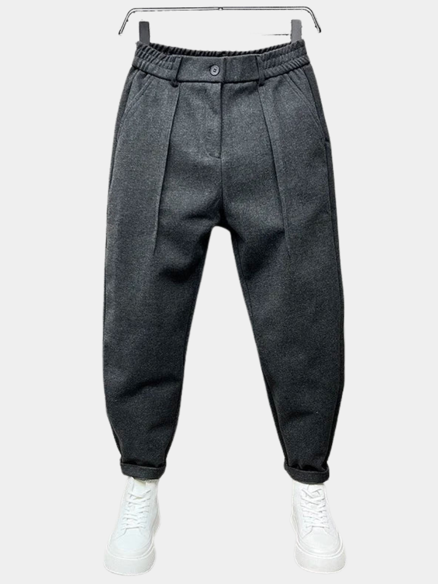 PANTALON FUSELÉ TEXTURÉ POUR HOMME