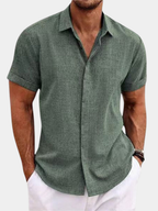 CHEMISE À MANCHES COURTES POUR HOMMES