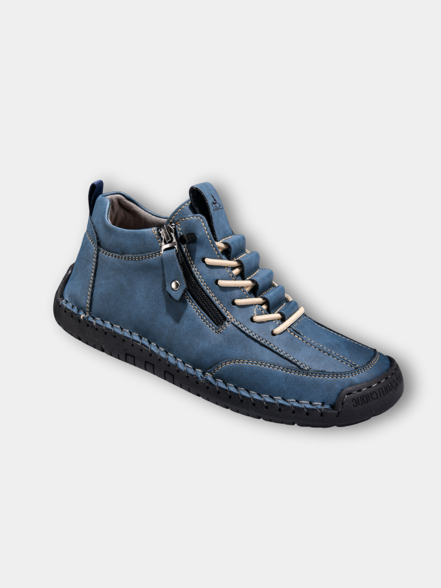 CHAUSSURES EN NABUK AVEC ZIP POUR HOMME