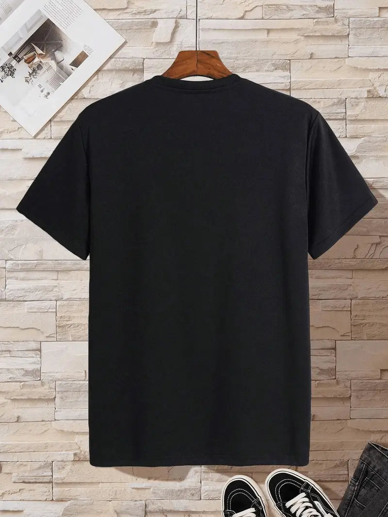 T-SHIRT À COL EN V POUR HOMMES