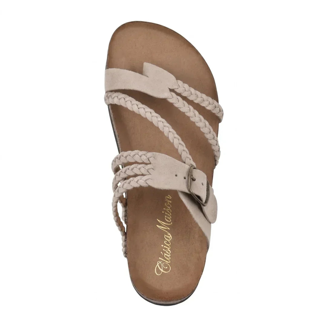 SANDALES TRESSÉES POUR FEMMES