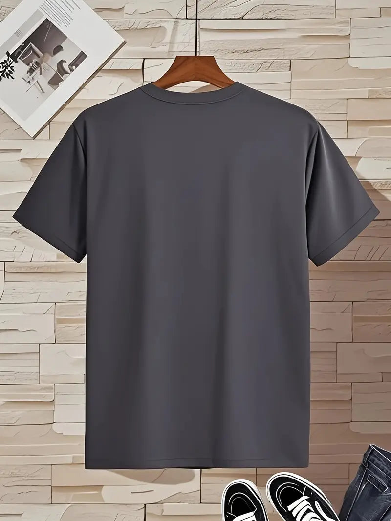 T-SHIRT À COL EN V POUR HOMMES