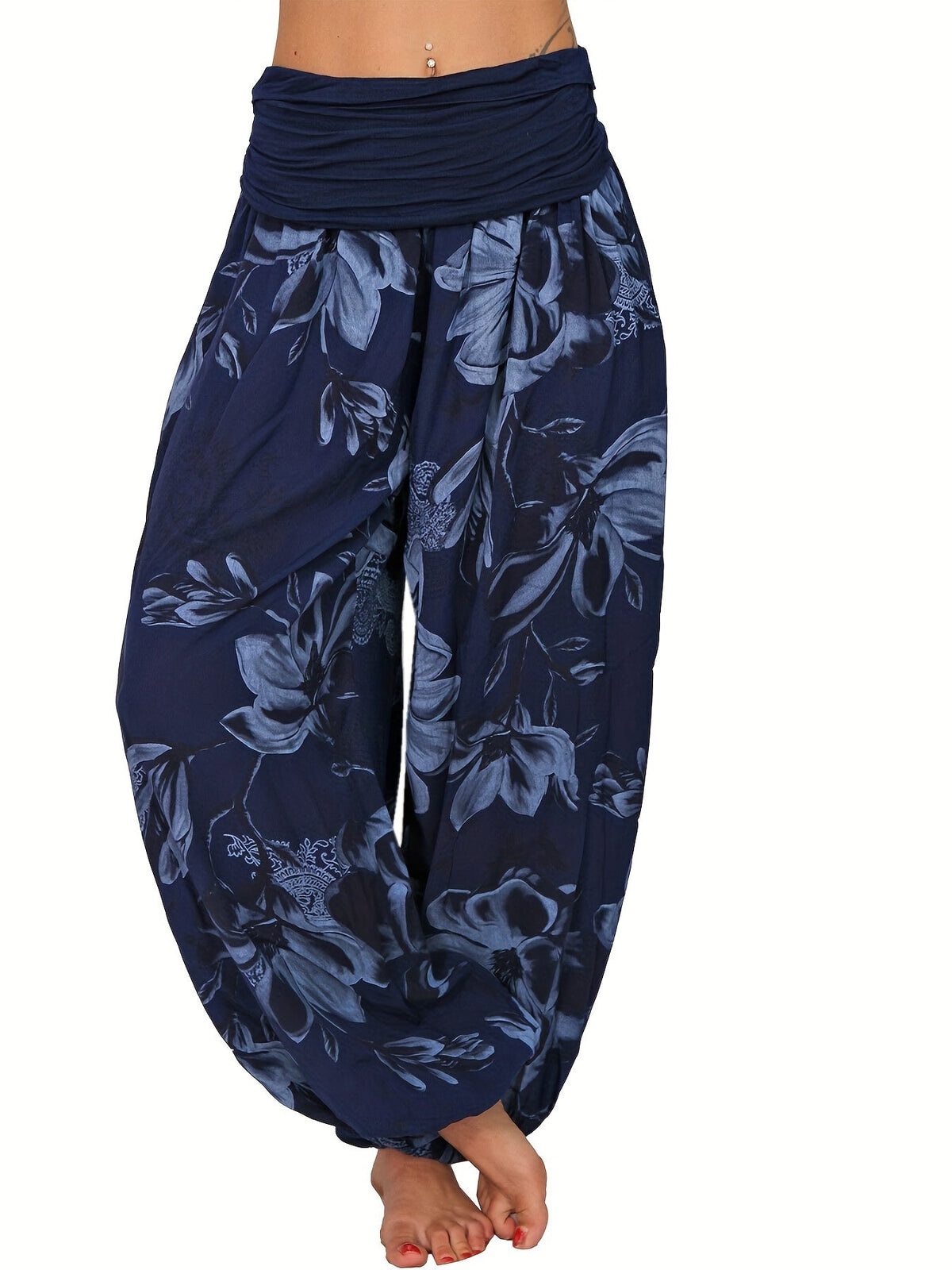 PANTALONS FLORAUX POUR FEMMES