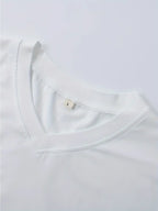 T-SHIRT À COL EN V POUR HOMMES