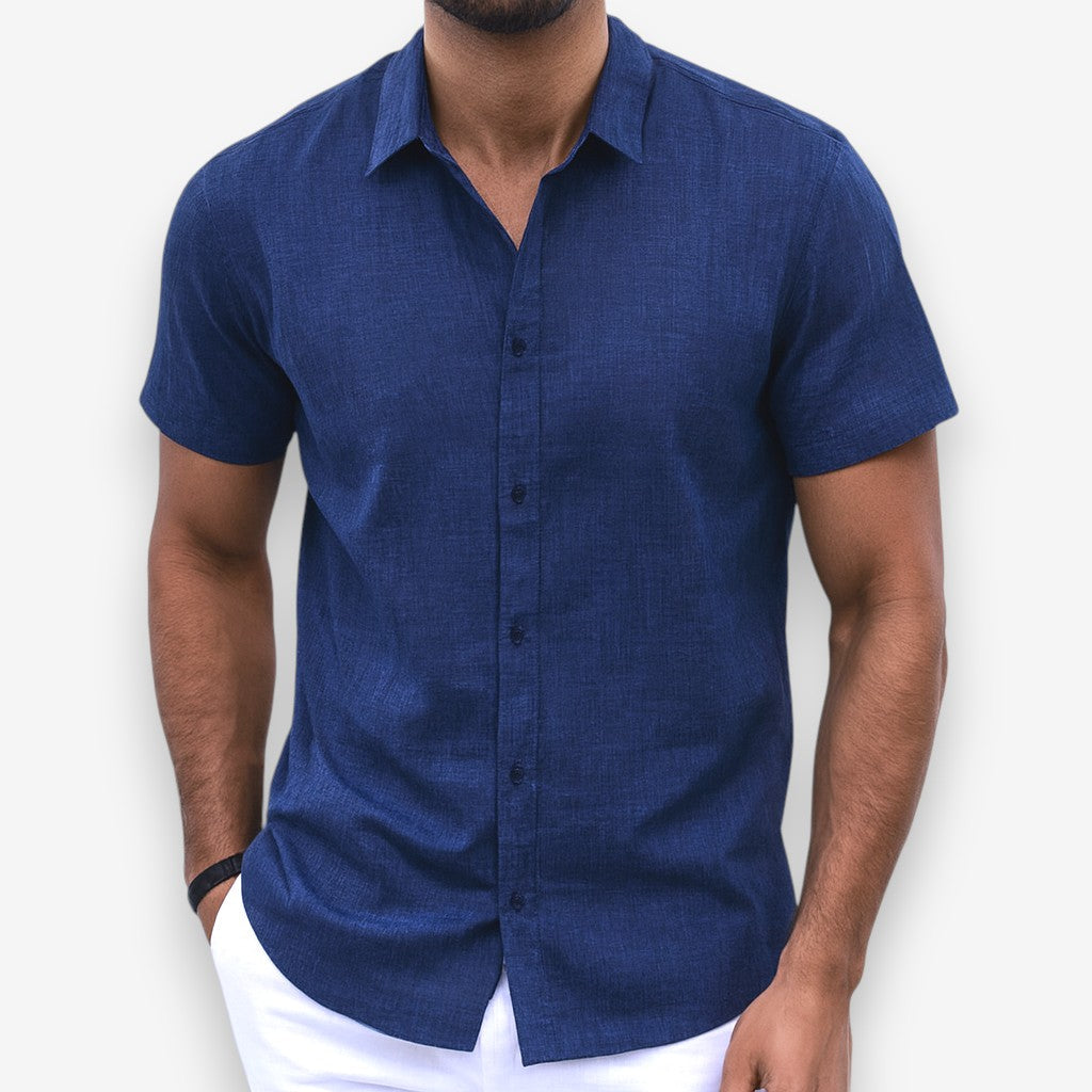 CHEMISE À MANCHES COURTES POUR HOMMES