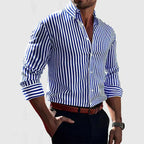 CHEMISE À RAYURES DÉCIDÉES
