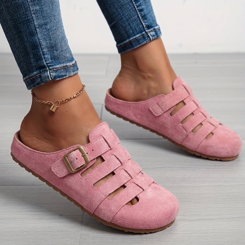 SANDALES MULES AJUSTABLES POUR FEMMES