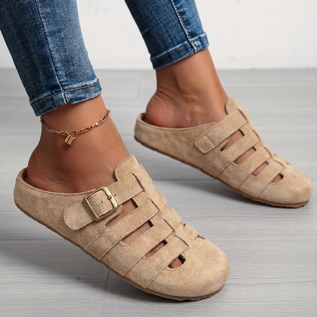SANDALES MULES AJUSTABLES POUR FEMMES